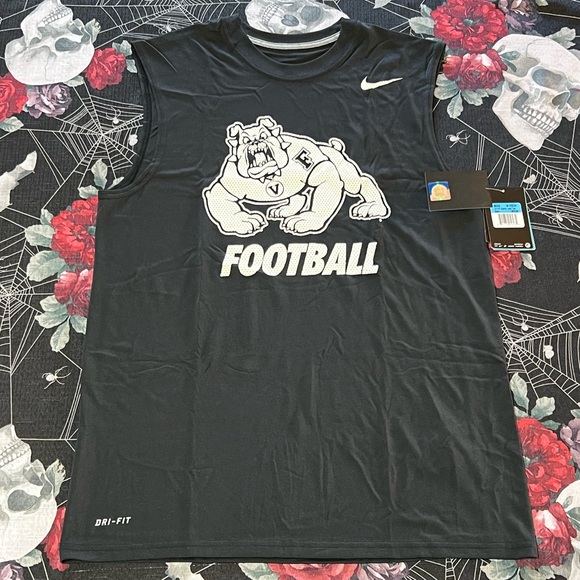 Nike Other - 2015 NIKE DRI-FIT FRESNO STATE UNIVERSITY BULLDOGS PERFORMANCE SLEEVELESS TEE M